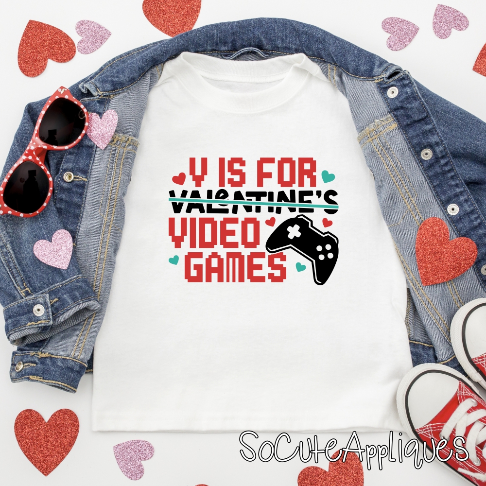 V is for video games *DTF* Transfer
