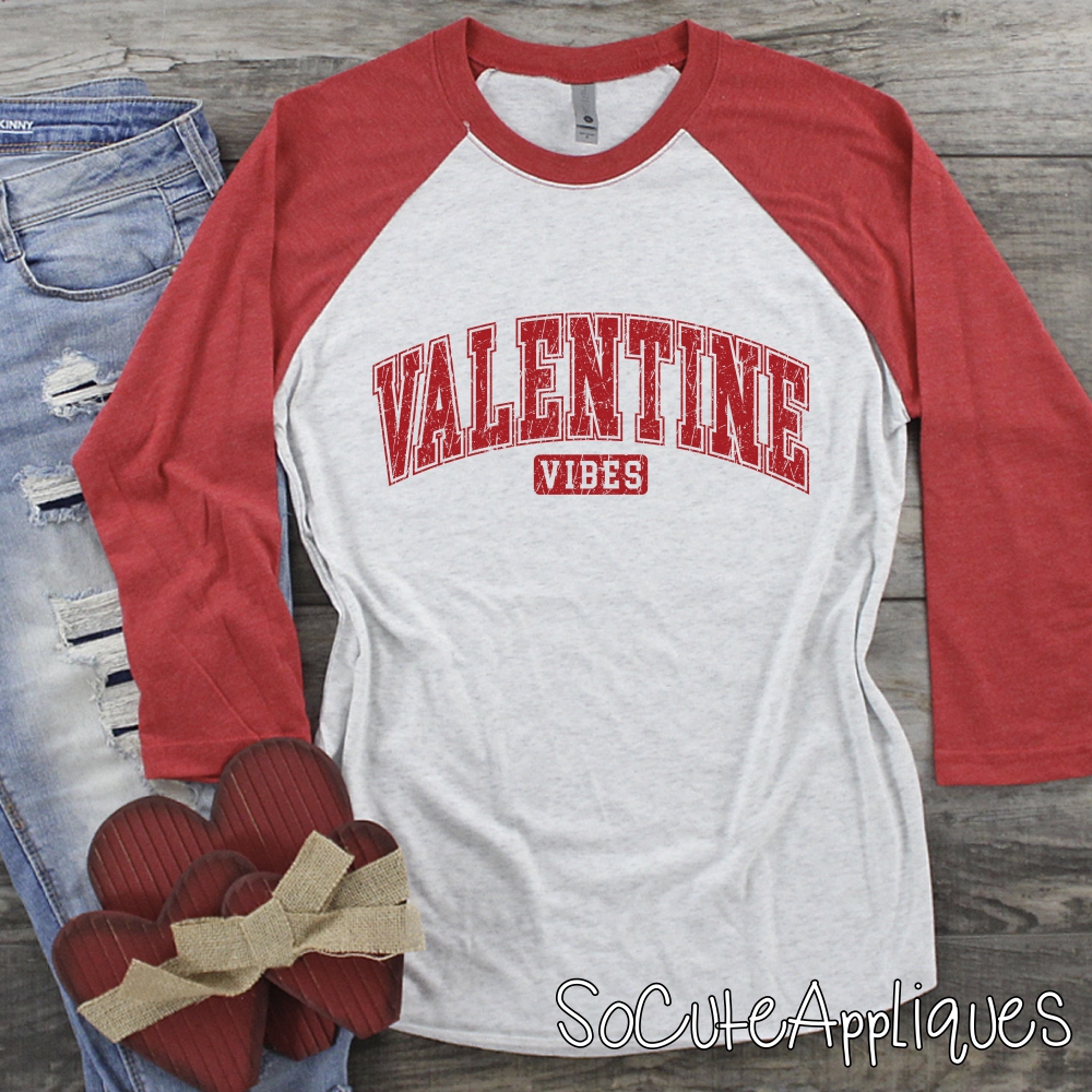 Valentine Vibes RED *DTF* Transfer