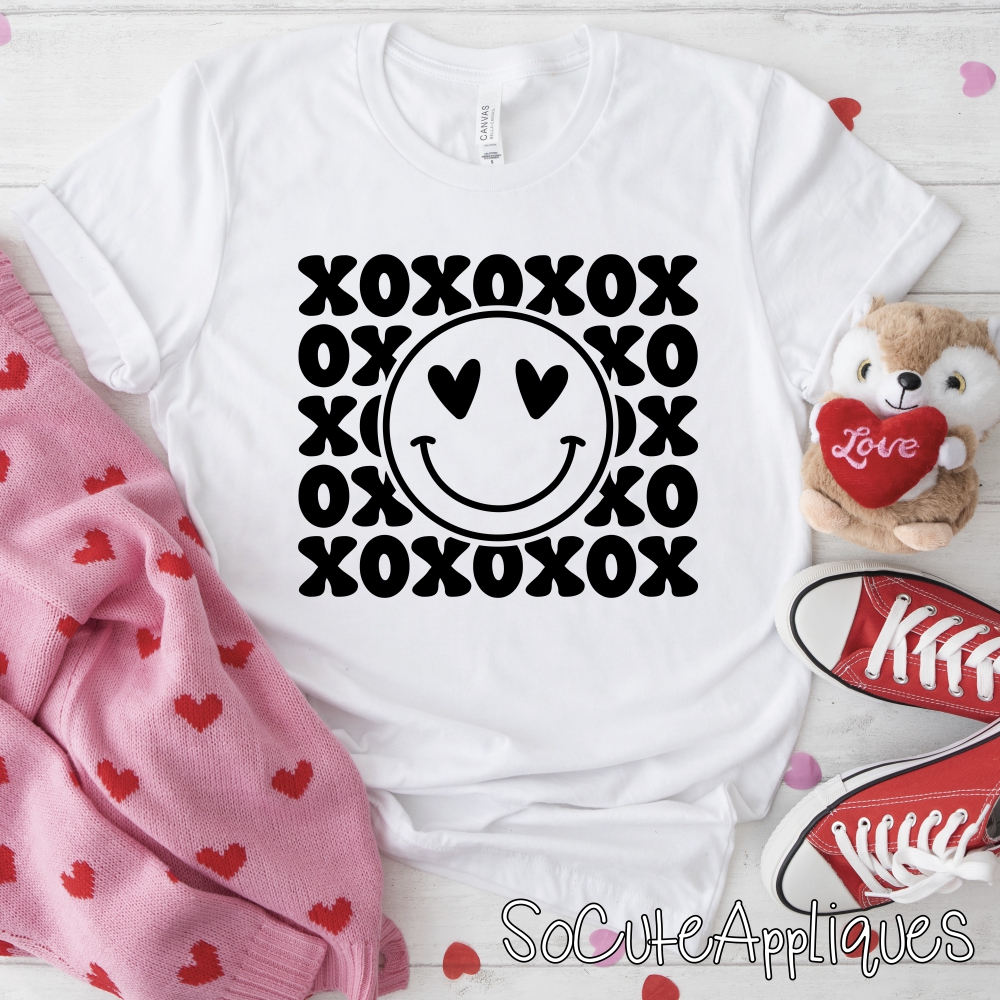xoxo BLACK *DTF* Transfer