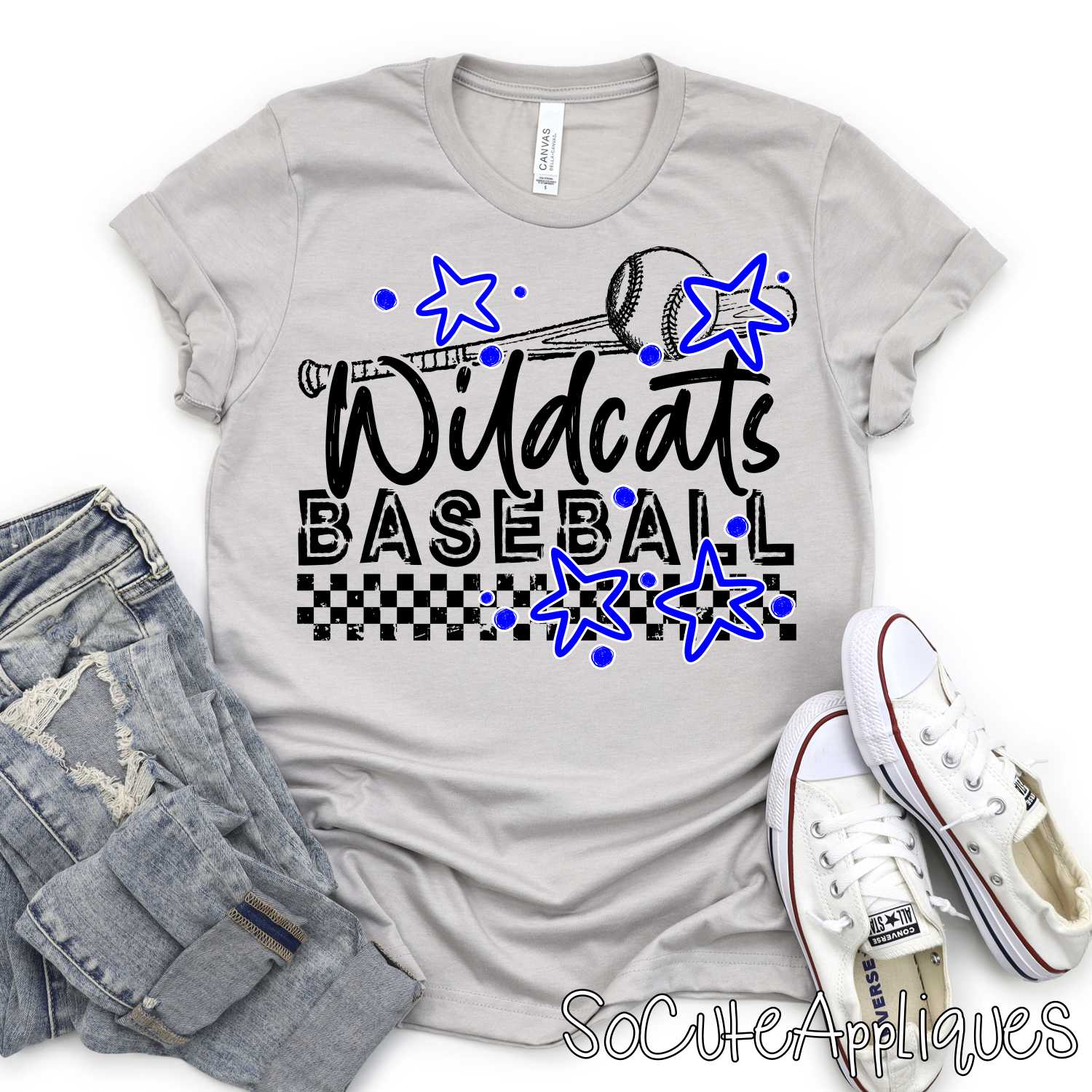 MASCOT Baseball bat on checks GRAFFITI *DTF* Transfer - Image 3