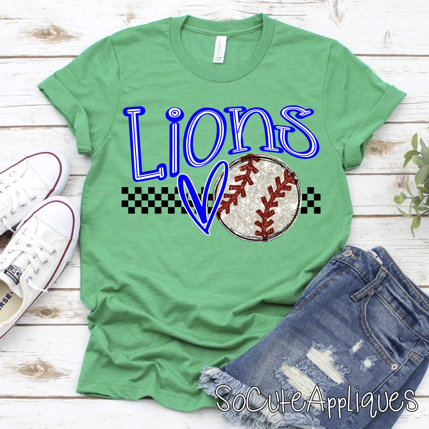 MASCOT Baseball on checks *DTF* Transfer - Image 4