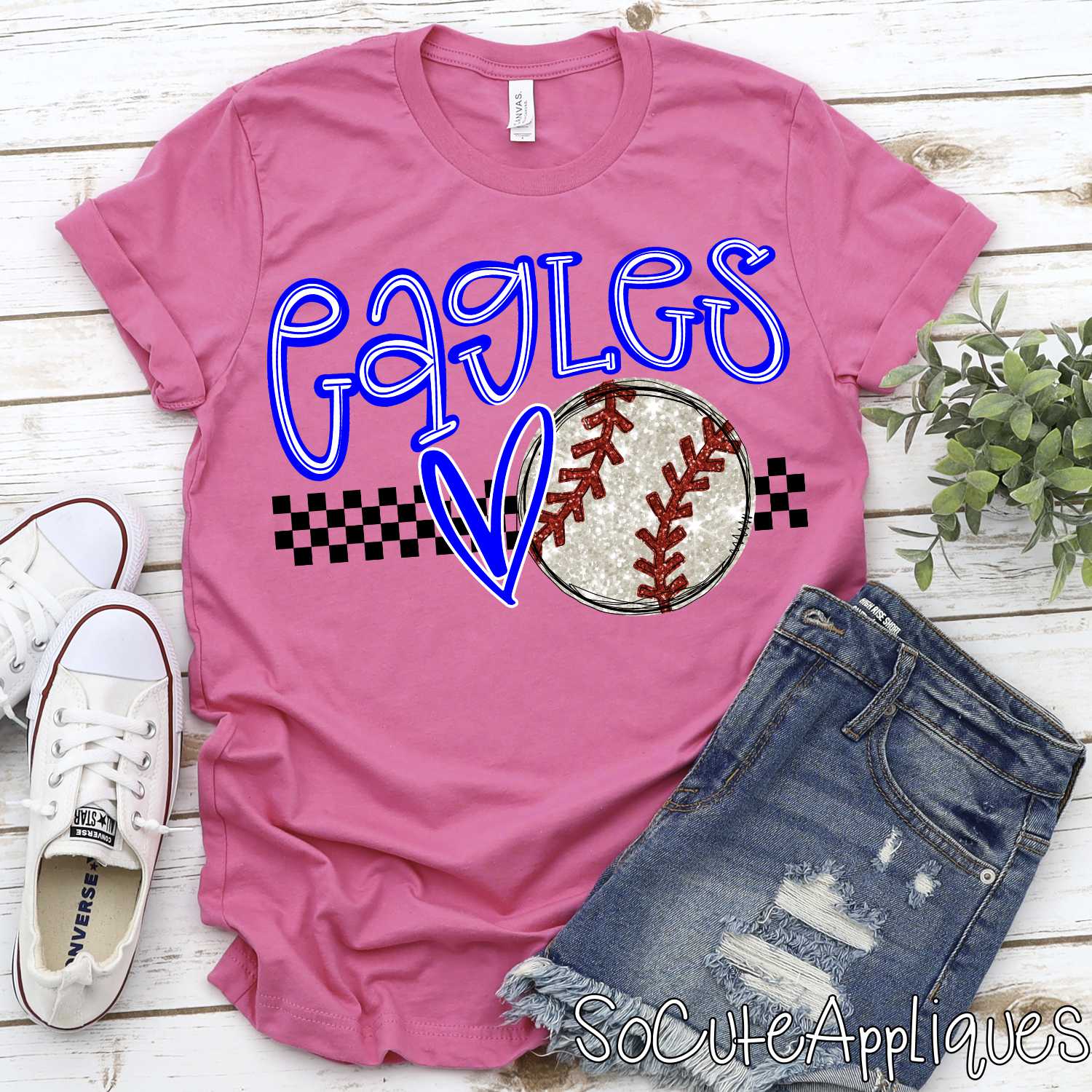 MASCOT Baseball on checks *DTF* Transfer - Image 6