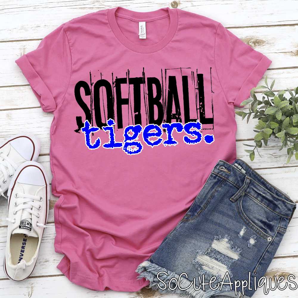 MASCOT Messy SOFTBALL mascot *DTF* Transfer - Image 5