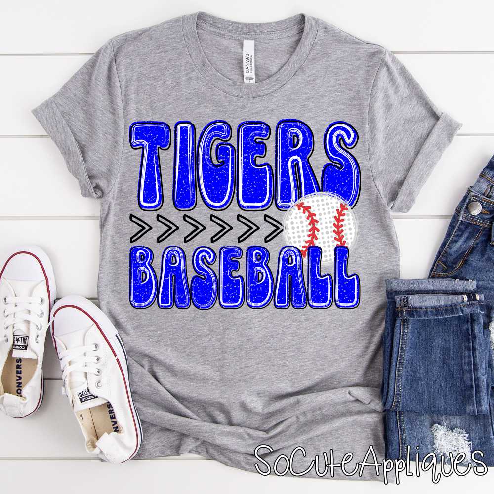 MASCOT BASEBALL stacked polka dot ball *DTF* Transfer - Image 5