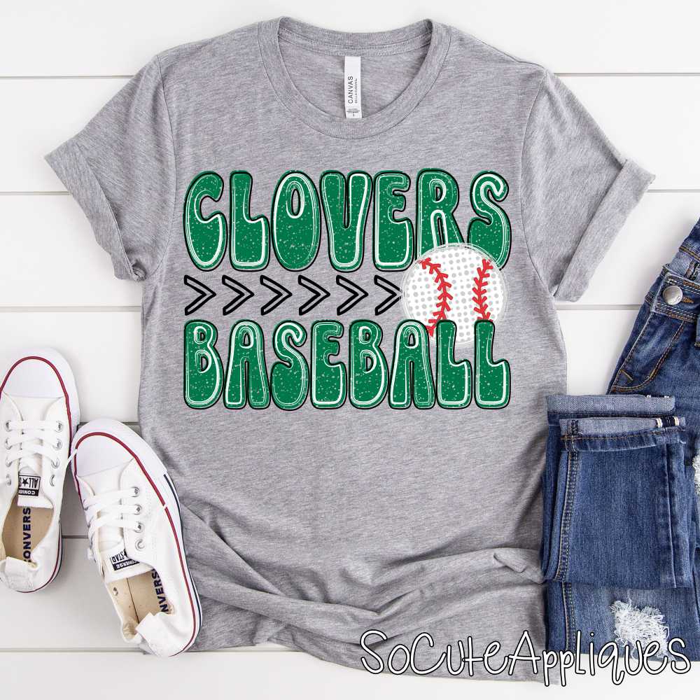 CLOVERS baseball *DTF* Transfer Jenny Sutherlin