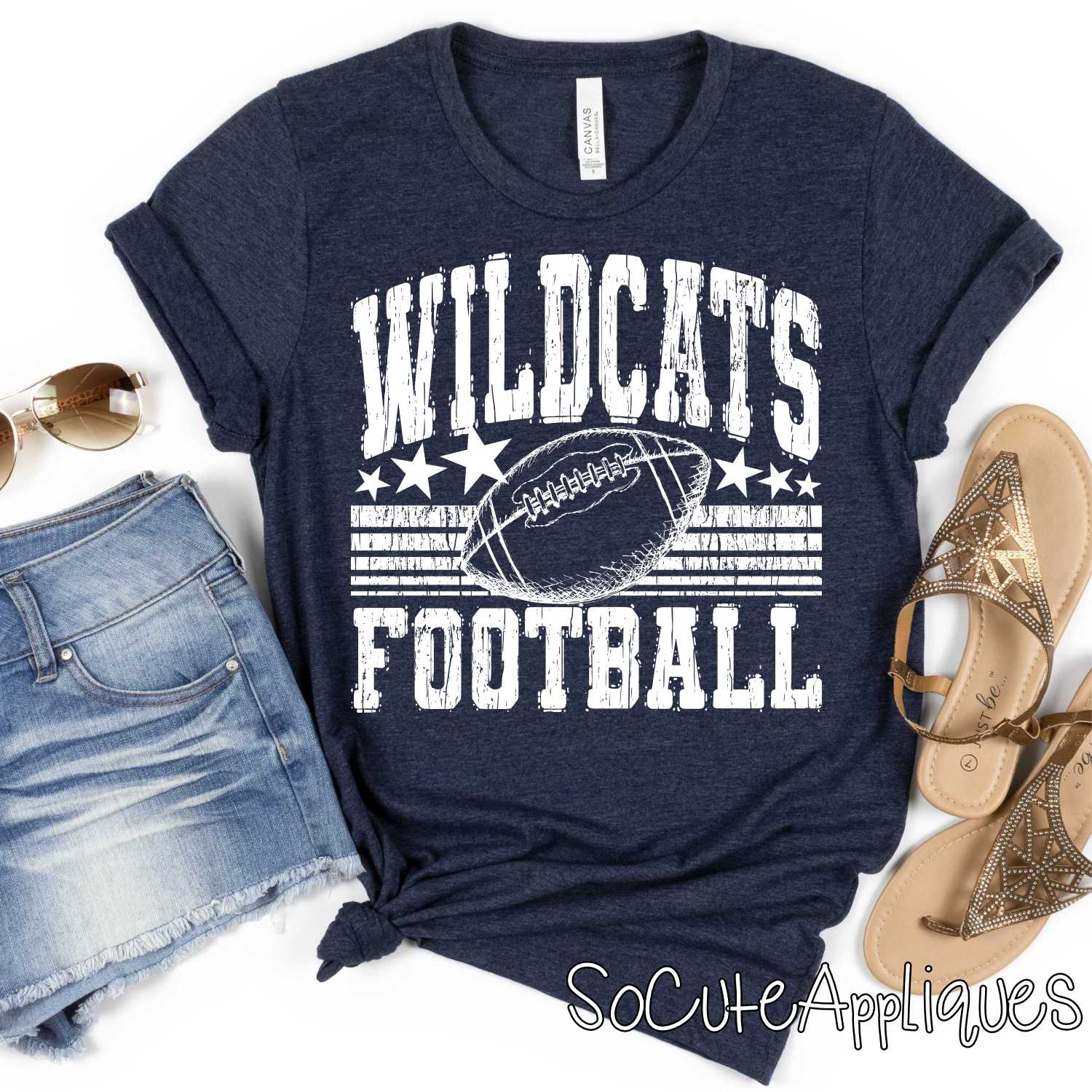 Mascot football stars and stripes *DTF* Transfer - Image 4
