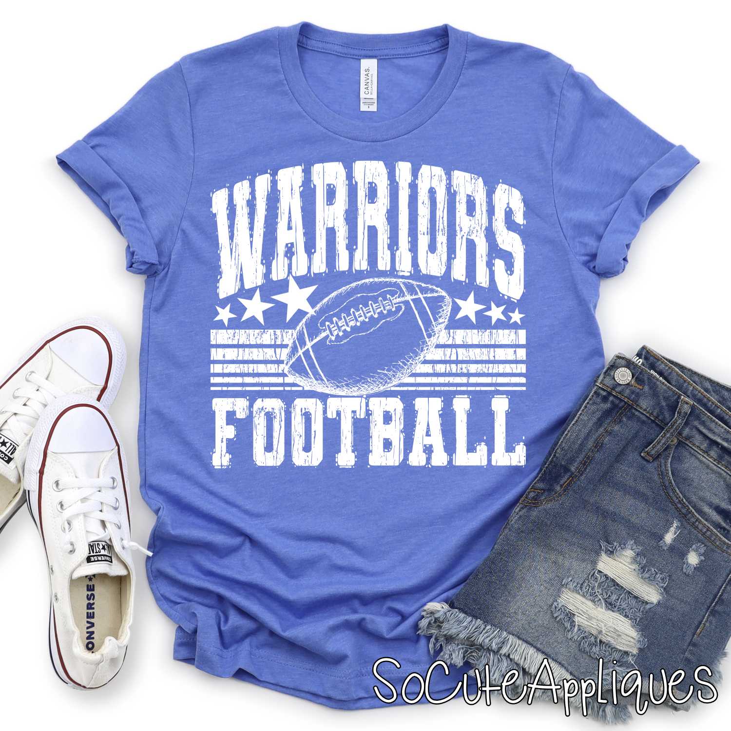 Mascot football stars and stripes *DTF* Transfer - Image 6