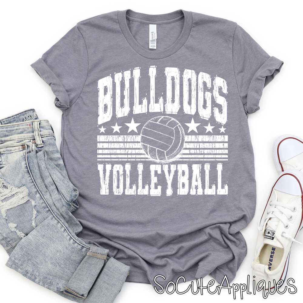 Mascot volleyball stars and stripes *DTF* Transfer - Image 3