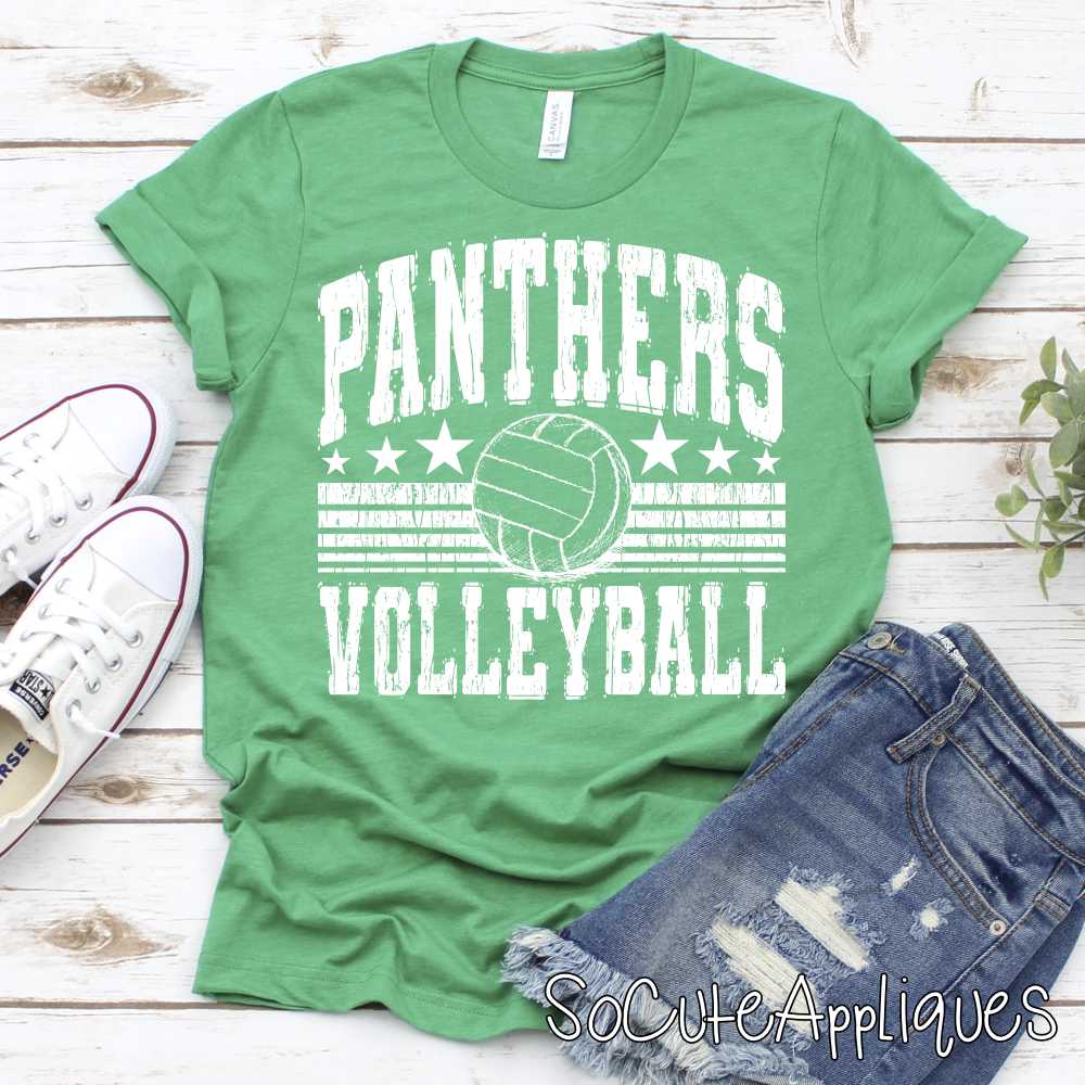Mascot volleyball stars and stripes *DTF* Transfer - Image 6