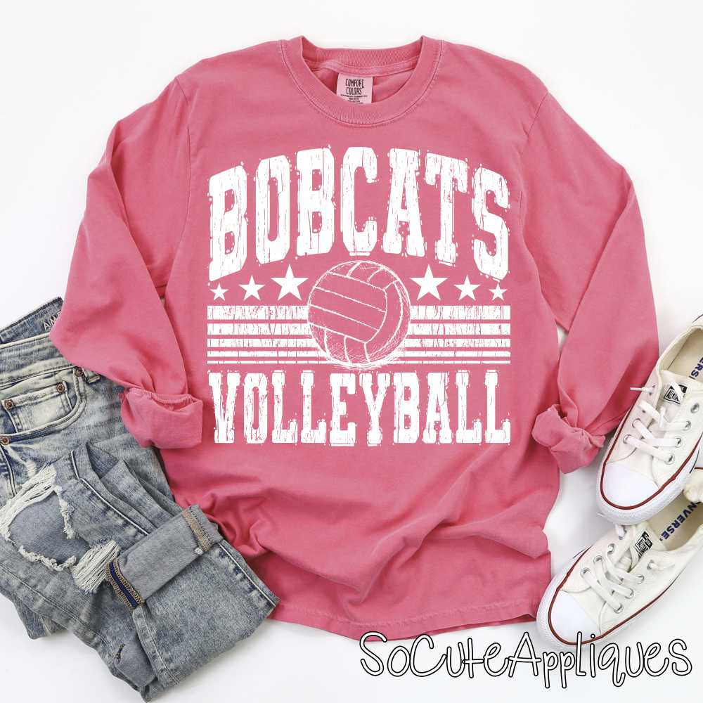 Mascot volleyball stars and stripes *DTF* Transfer - Image 7