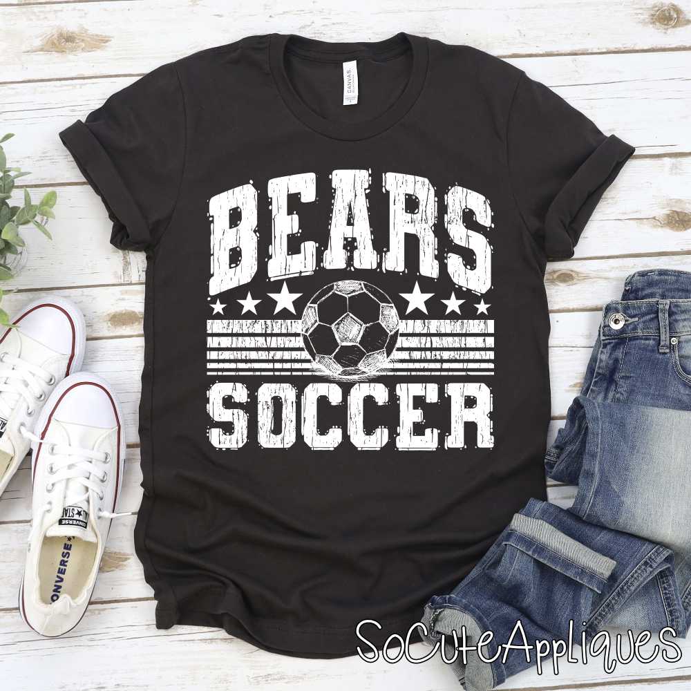 Mascot soccer stars and stripes *DTF* Transfer - Image 6