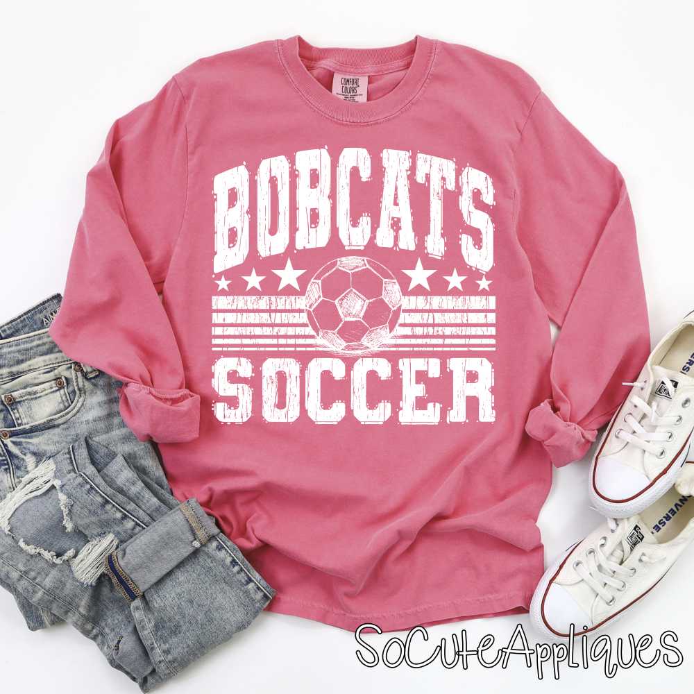 Mascot soccer stars and stripes *DTF* Transfer - Image 8