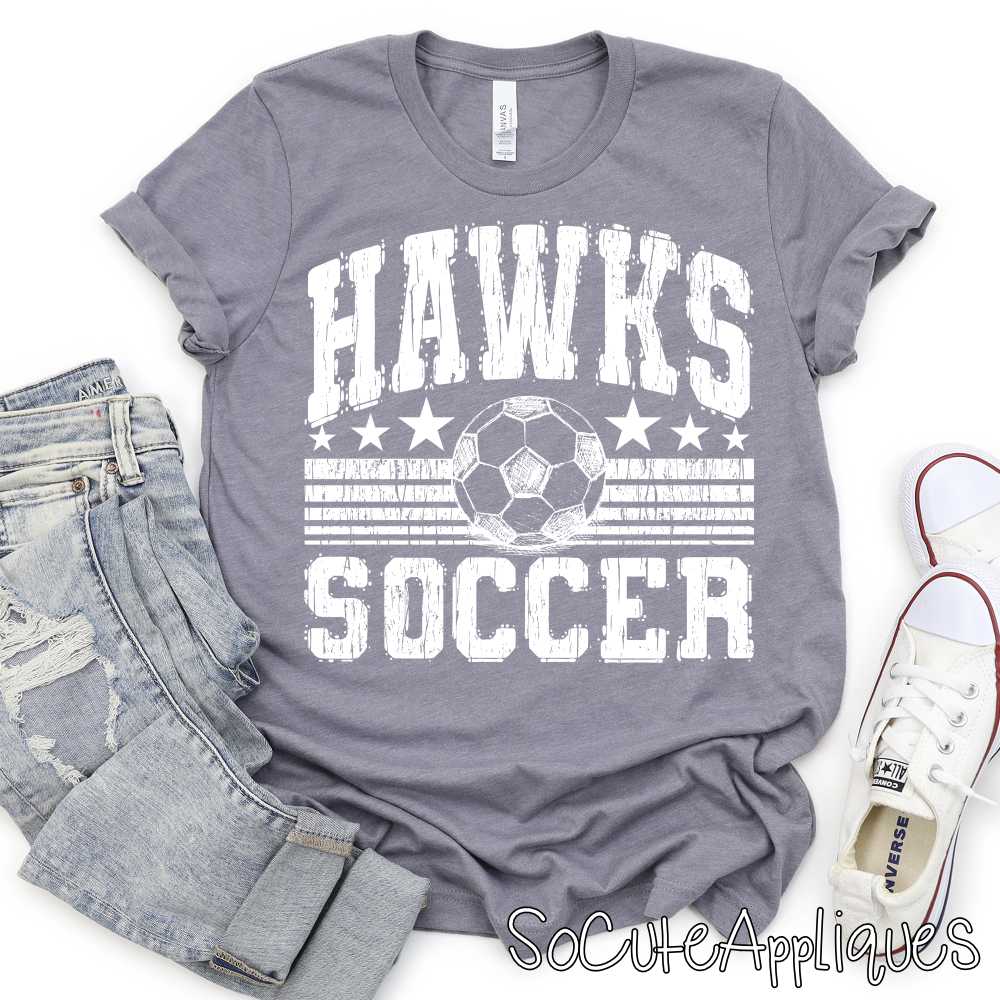 Mascot soccer stars and stripes *DTF* Transfer - Image 7