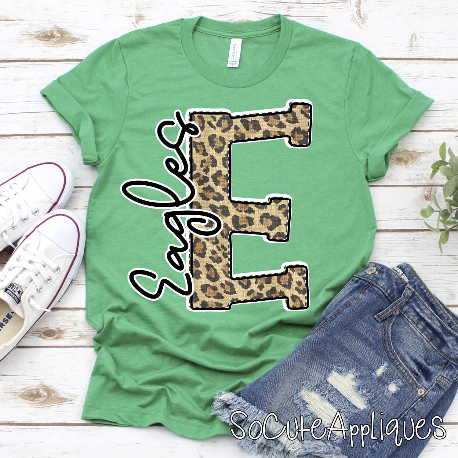Leopard print initial mascots *DTF* Transfer - Image 4