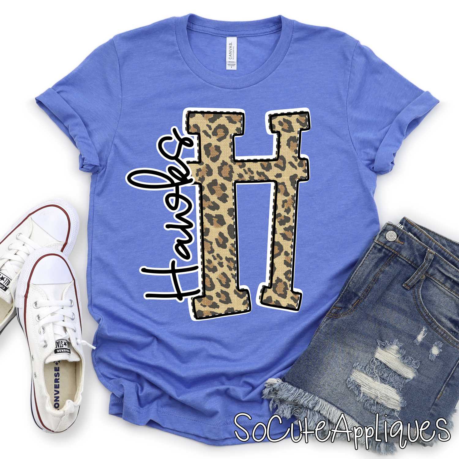 Leopard print initial mascots *DTF* Transfer - Image 6