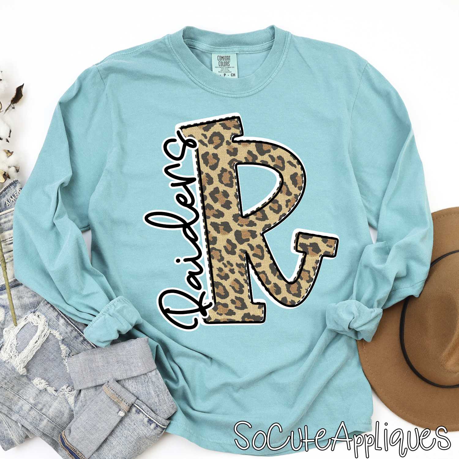 Leopard print initial mascots *DTF* Transfer - Image 5