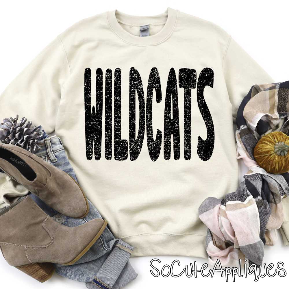 Big distressed block Mascot *DTF* Transfer - Image 6