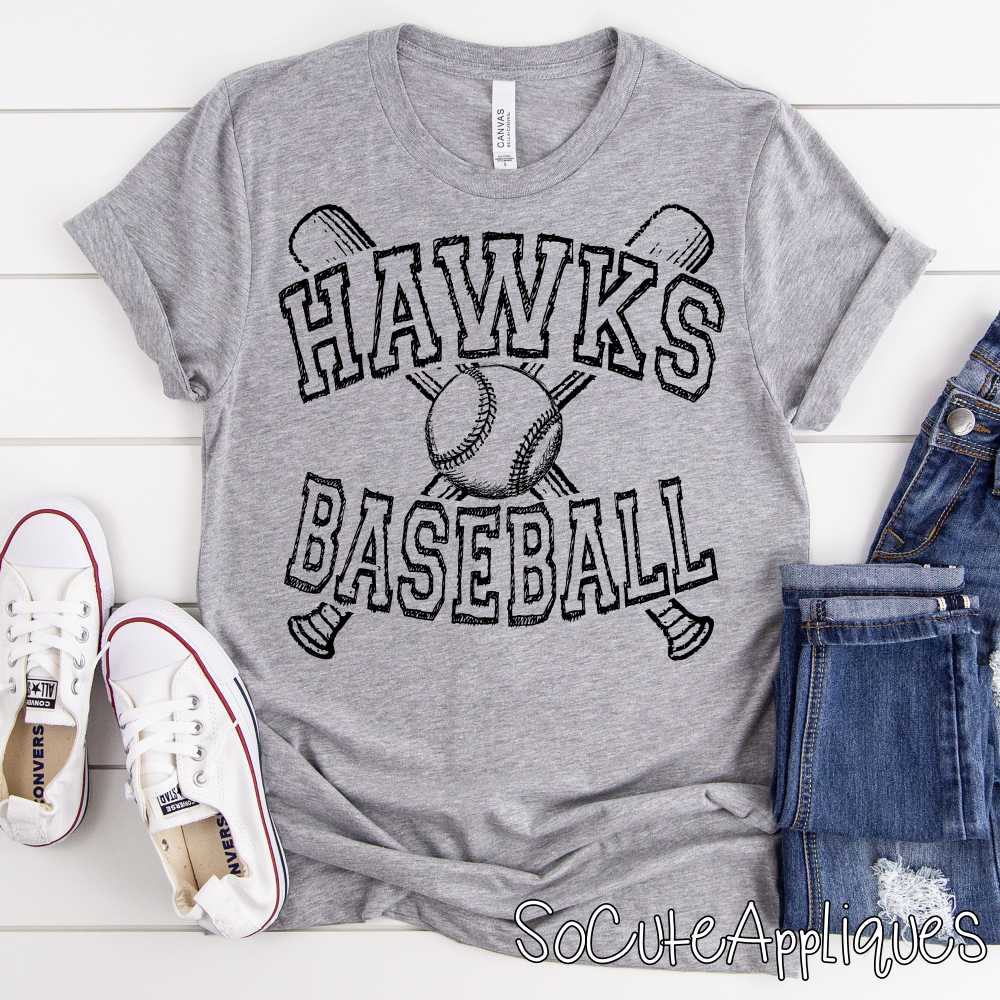 Baseball Mascot crossed double bats *DTF* Transfer - Image 9