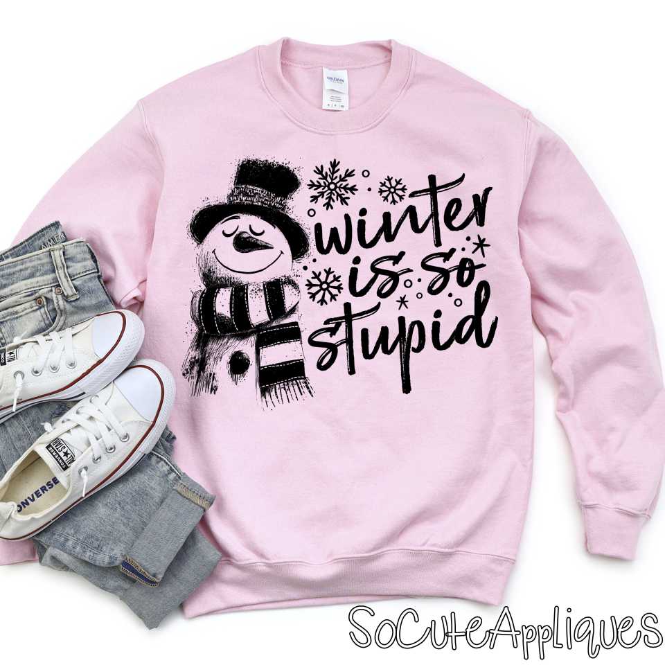 Winter is so stupid *DTF Transfer*