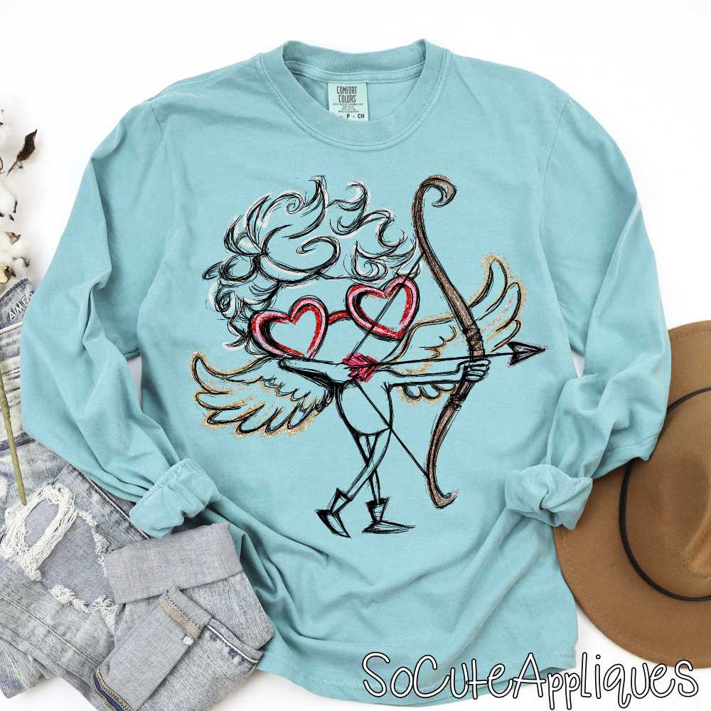 Cupid bow arrow *DTF Transfer*
