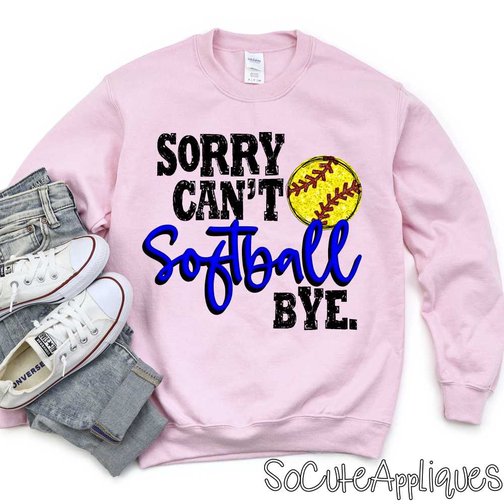 Sorry cant softball bye B *TRANSFER*