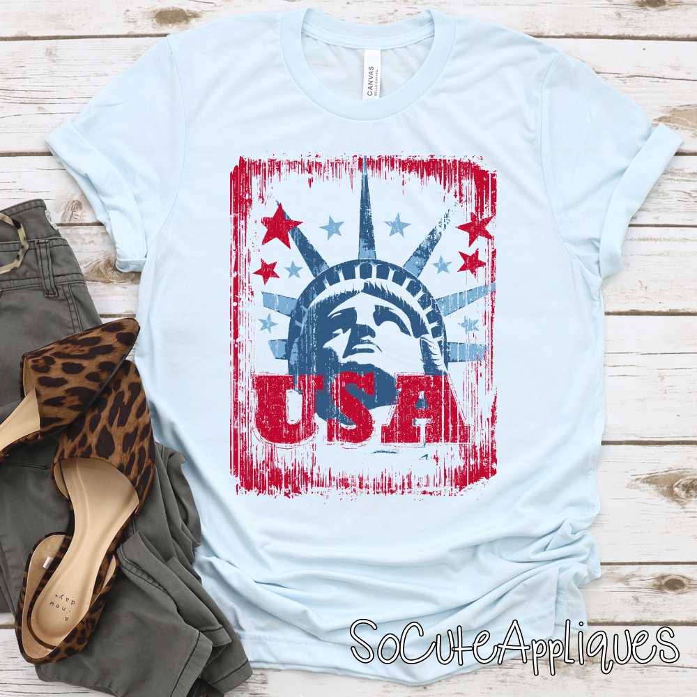 USA statue of liberty *DTF* Transfer
