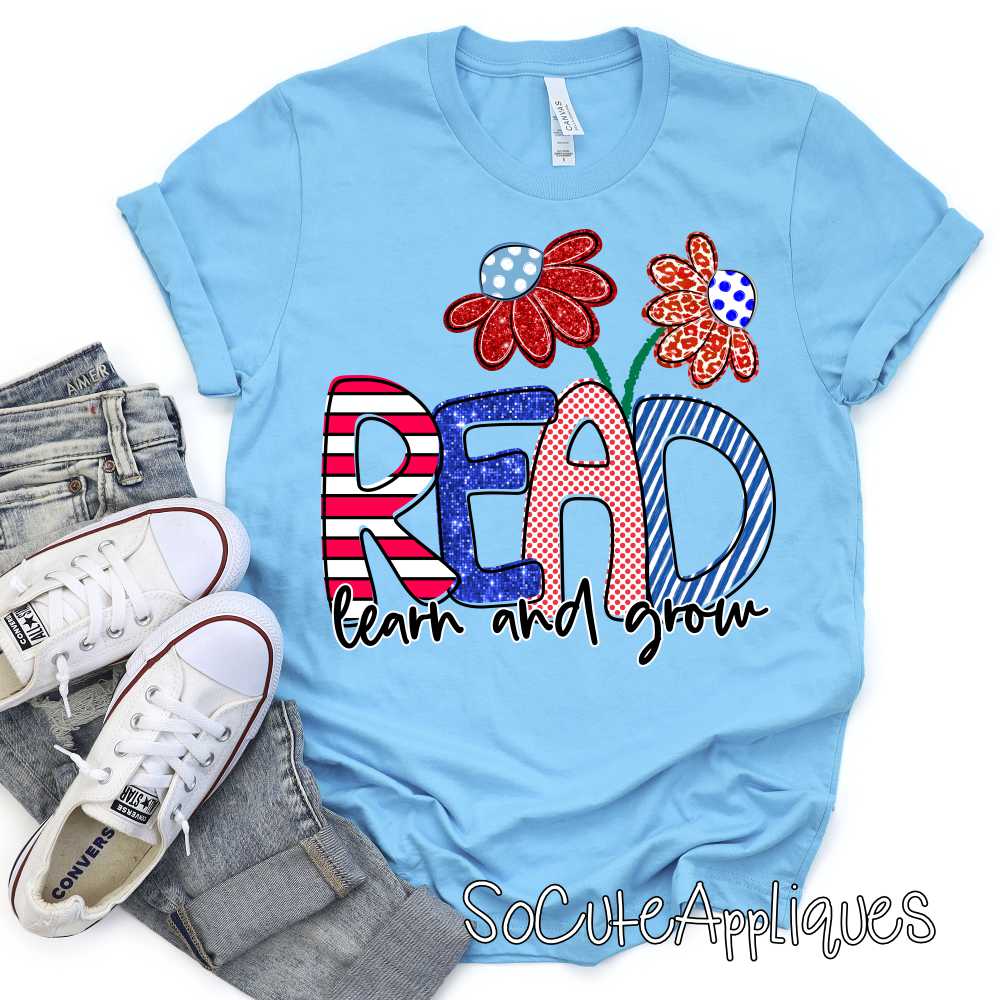 Read learn and grow flowers*TRANSFER*