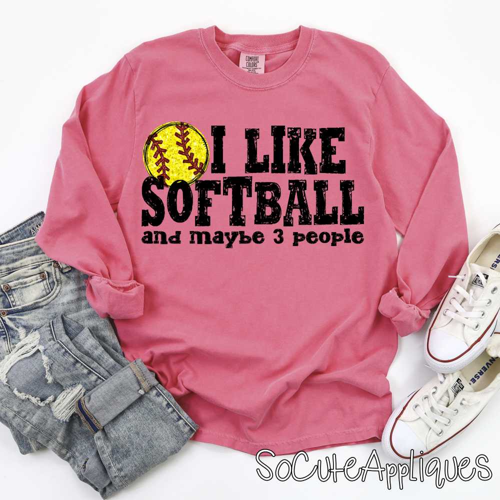 I like softball and 3 people b *TRANSFER*