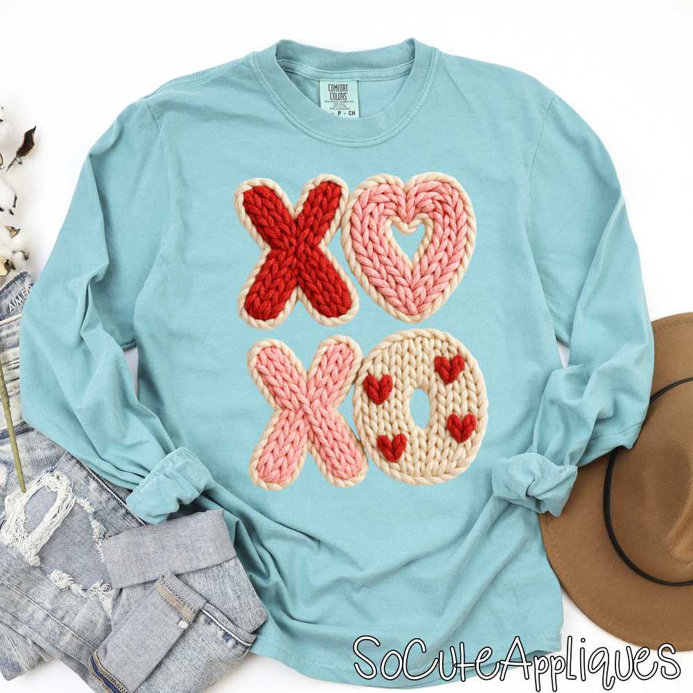 xoxo crochet *DTF* Transfer