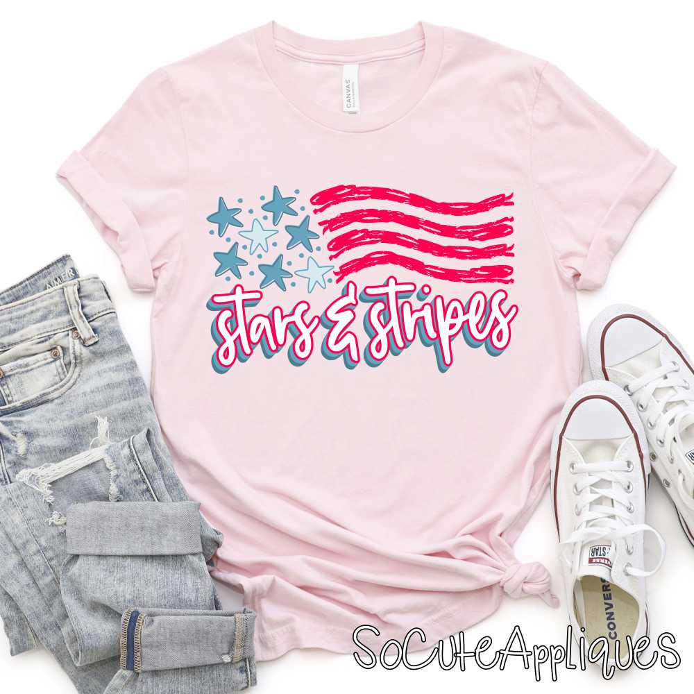 Stars and stripes flag *TRANSFER*