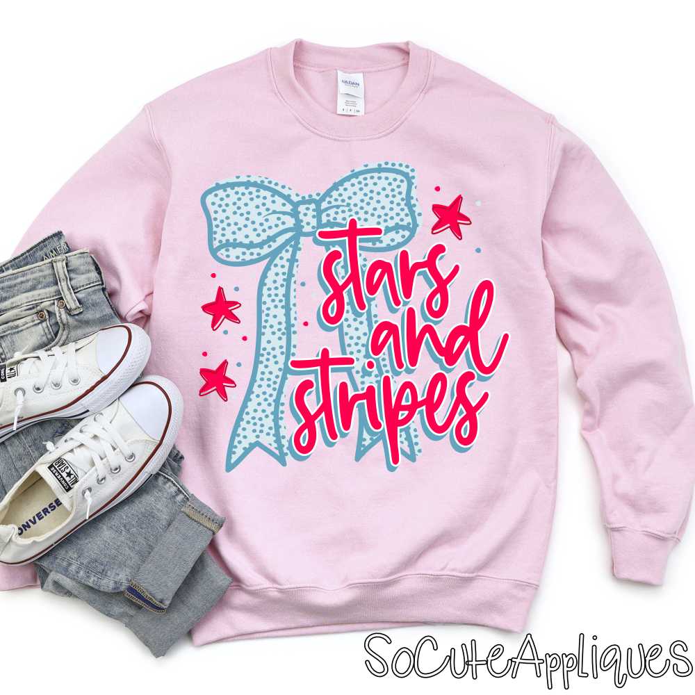 Stars and stripes bow *TRANSFER*