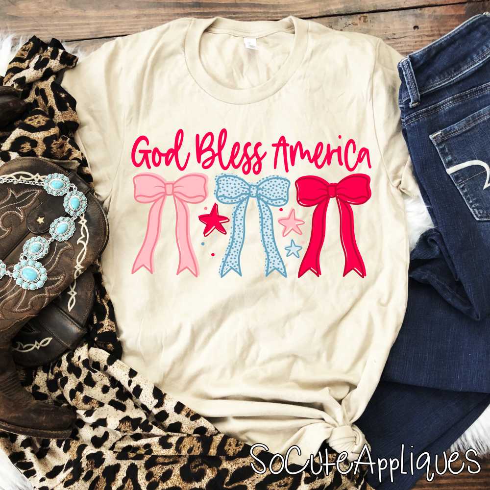 God bless America bows *TRANSFER*