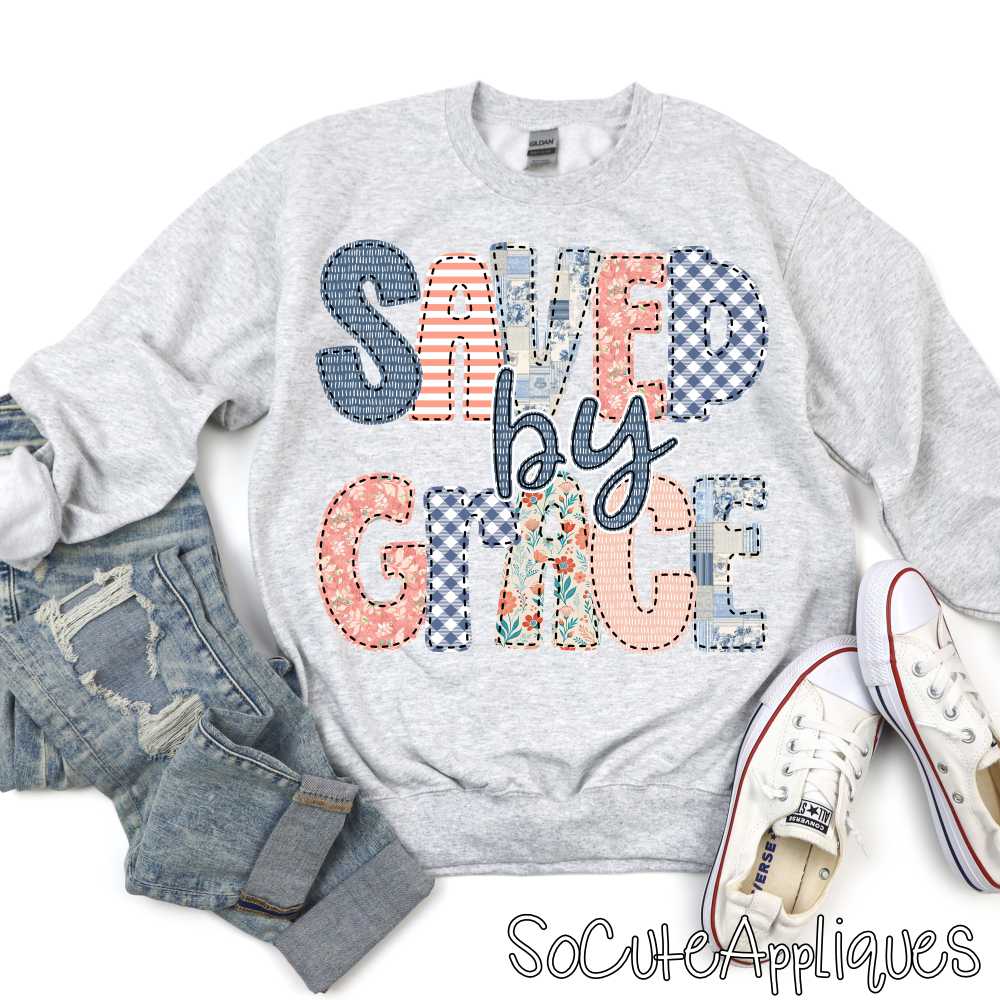 SAVED by Grace mixed *TRANSFER*