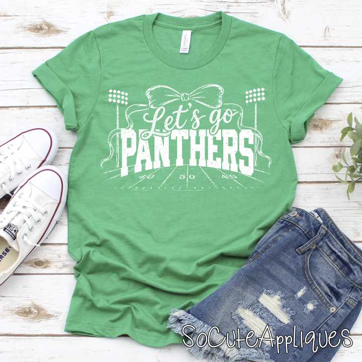 CUSTOM Lets go MASCOT football field and bow *DTF* Transfer - Image 3
