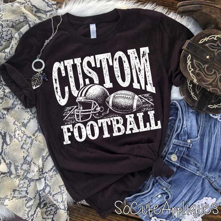 CUSTOM MASCOT football *DTF* Transfer