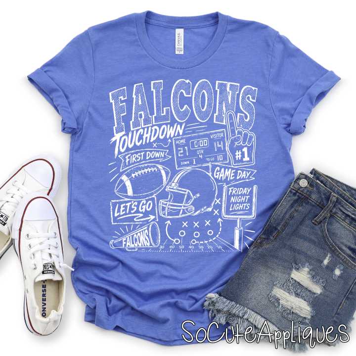 CUSTOM MASCOT football collage *DTF* Transfer - Image 4
