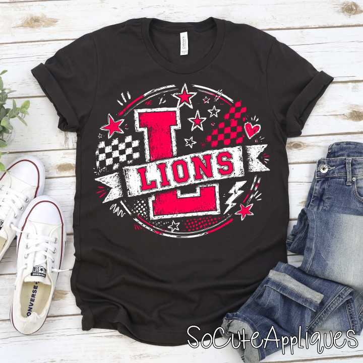 CUSTOM MACOT initial banner circle *DTF* Transfer - Image 6