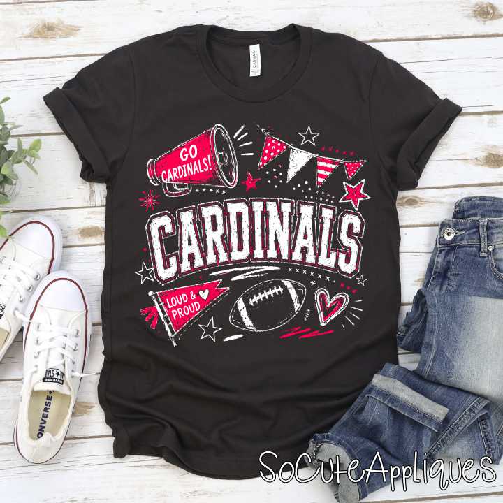CUSTOM MASCOT preppy football flags *DTF* Transfer - Image 5