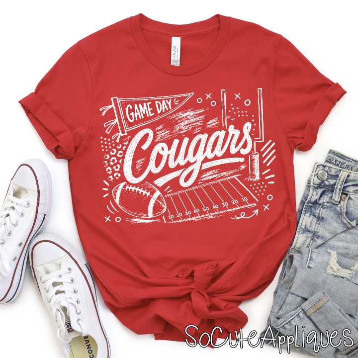 CUSTOM MASCOT football field *DTF* Transfer - Image 5