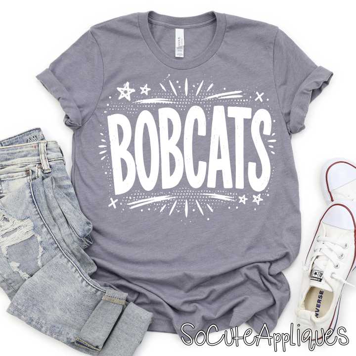 CUSTOM MASCOT simple dots and stars *DTF* Transfer - Image 5