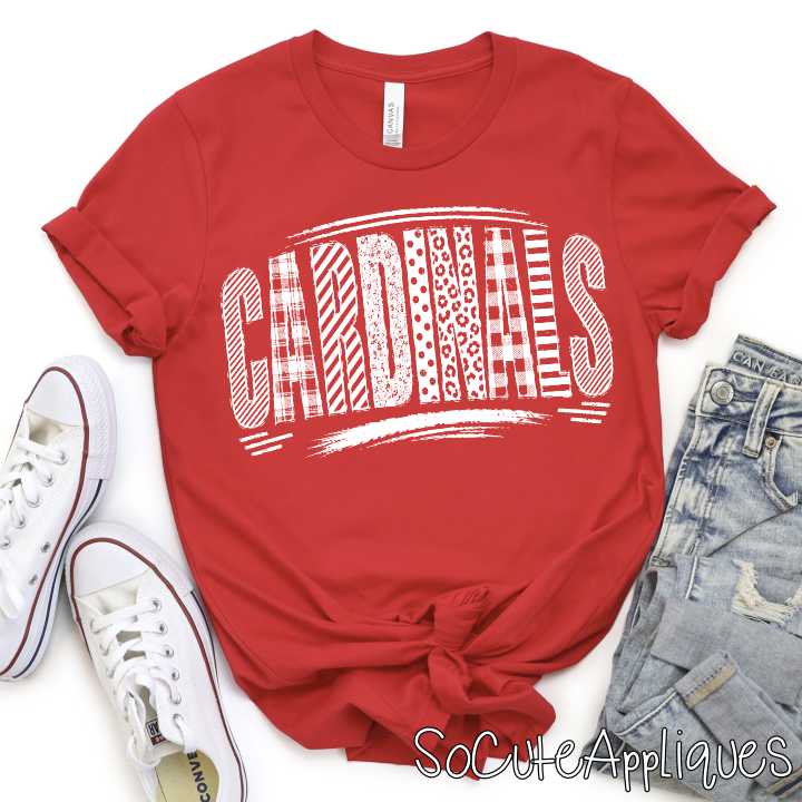 CUSTOM MASCOT mixed print letters *DTF* Transfer - Image 5