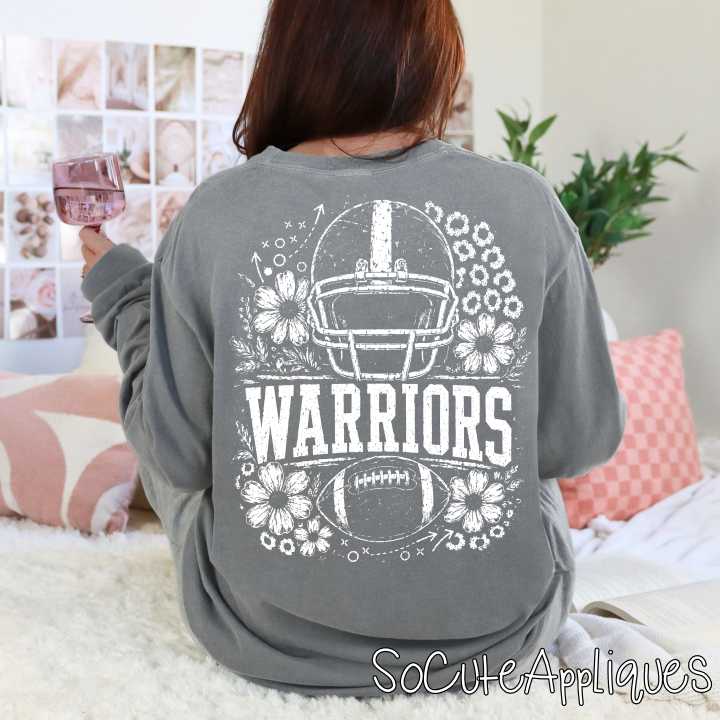 CUSTOM MASCOT football flowers *DTF* Transfer - Image 4