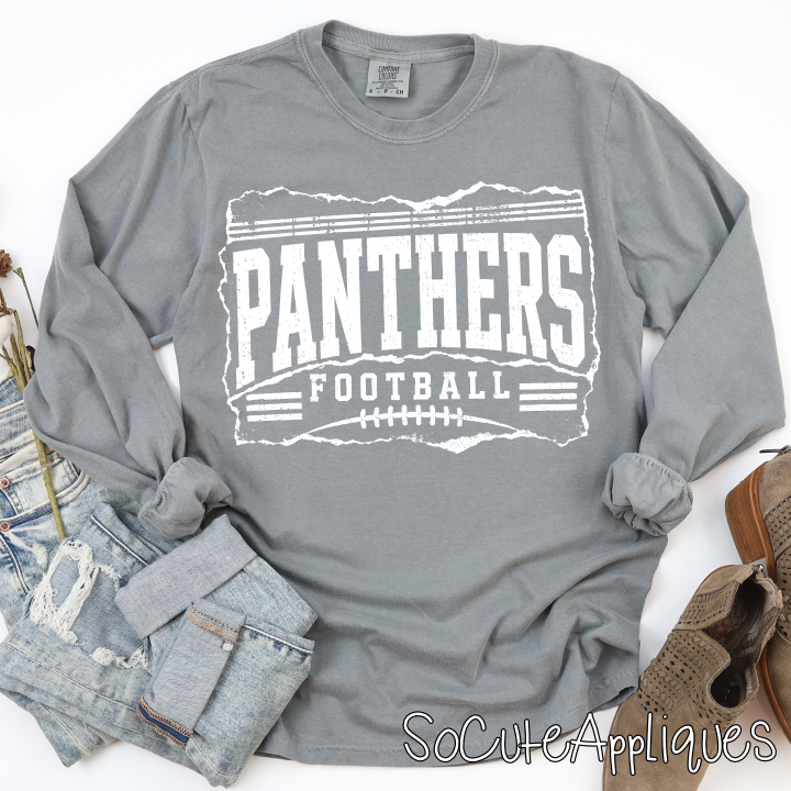 CUSTOM MASCOT football ripped edges *DTF* Transfer - Image 4