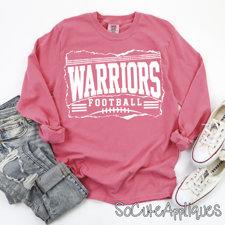 CUSTOM MASCOT football ripped edges *DTF* Transfer - Image 6