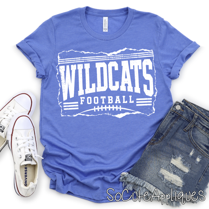 CUSTOM MASCOT football ripped edges *DTF* Transfer - Image 3